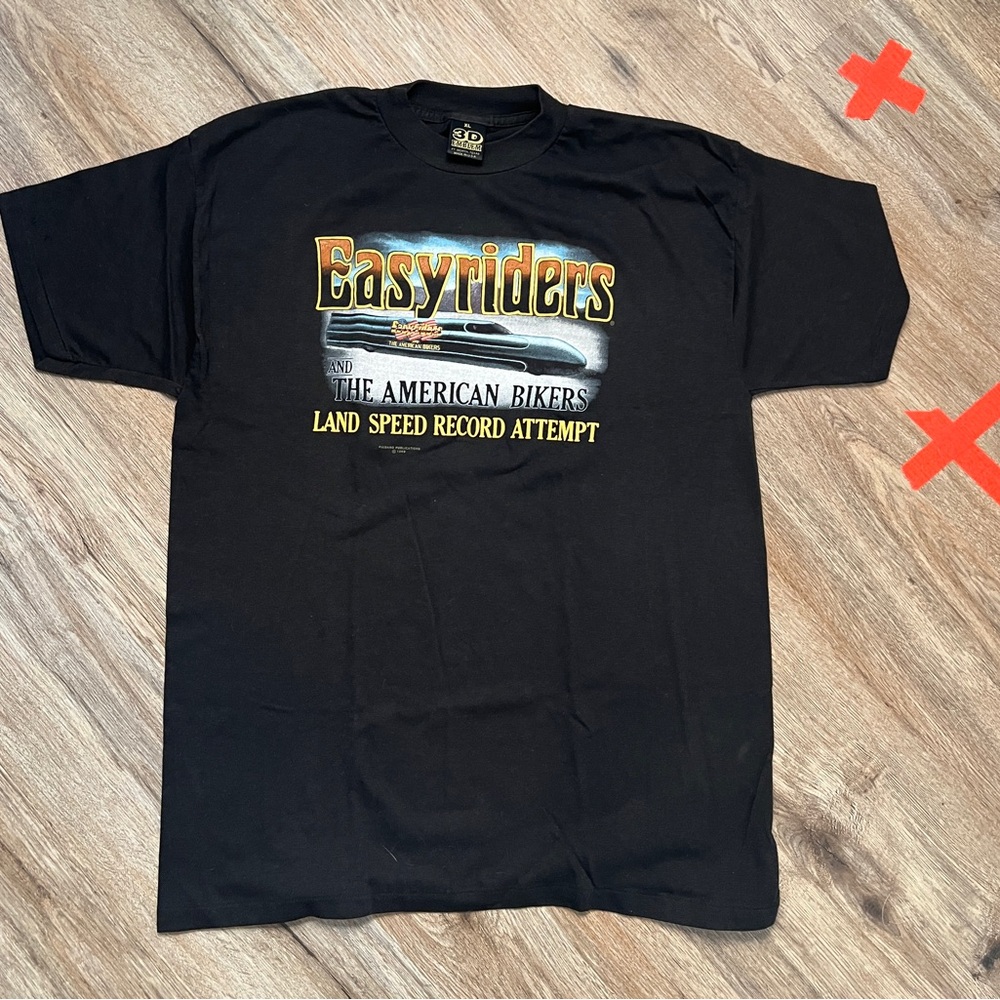 1989 3-D Emblem H-D tee shirt